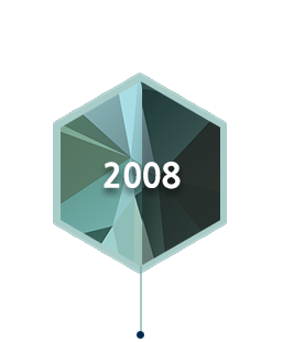 2008년 연혁 버튼